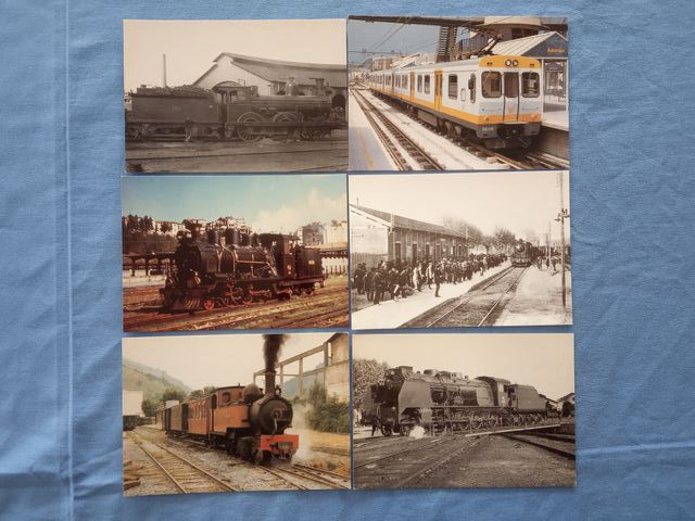 Collezione 20 Cartoline Amics del Ferrocarril anni '90
