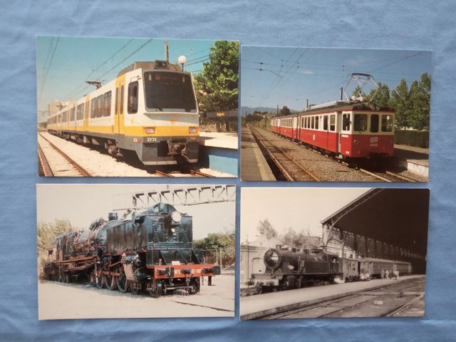Collezione 20 Cartoline Amics del Ferrocarril anni '90