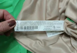 Gonna plissettata verde Stradivarius