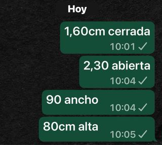 Mesa comedor extensible cristal