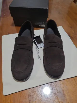 Mocasines Massimo Dutti Serraje Marrón Nuevos