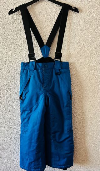 Pantalón de esquí infantil azul