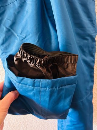 Pantalón de esquí infantil azul