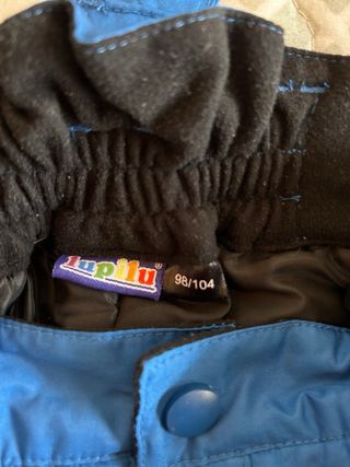 Pantalón de esquí infantil azul