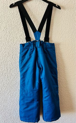 Pantalón de esquí infantil azul