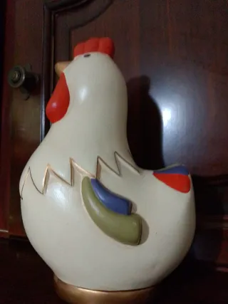 Gallinella decorativa per regali di Natale