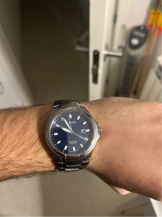 Reloj Citizen Super Titanium Azul