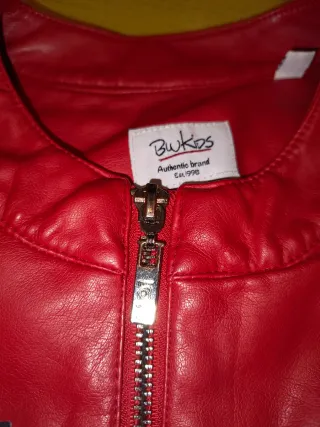 Blukids Giubbotto Rosso 7 Anni (122 cm)