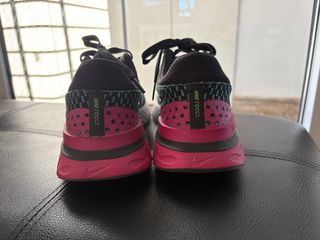 Nike React Infinity Run Mujer Negro/Rosa/Verde