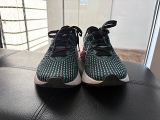 Nike React Infinity Run Mujer Negro/Rosa/Verde