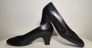 Zapatos Clement Piel Negros Talla 37