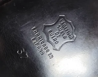 Zapatos Clement Piel Negros Talla 37