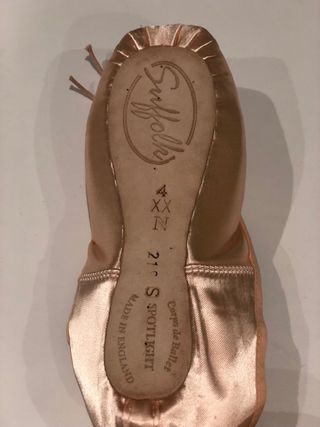 Zapatillas  de ballet Suffolk de puntas