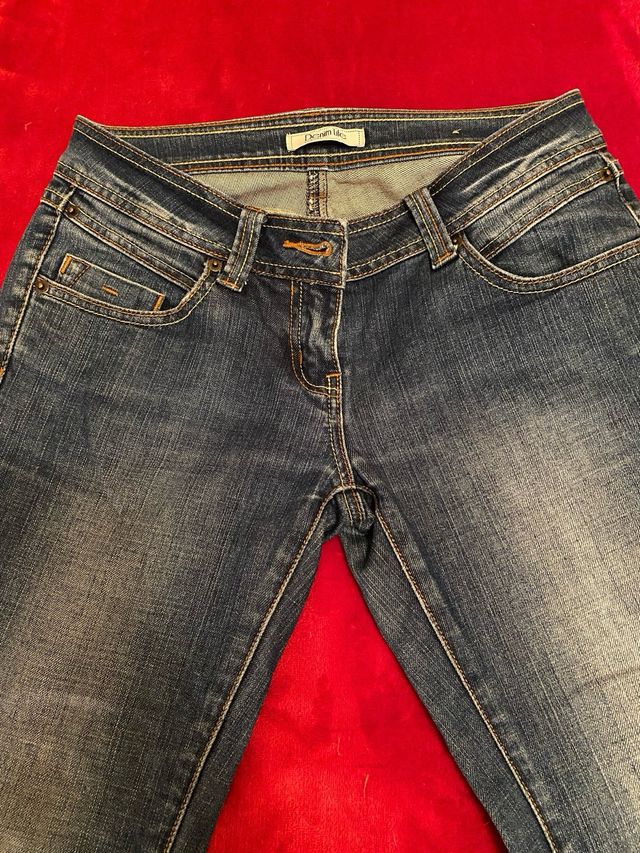 Vaqueros Campana Vintage Mujer