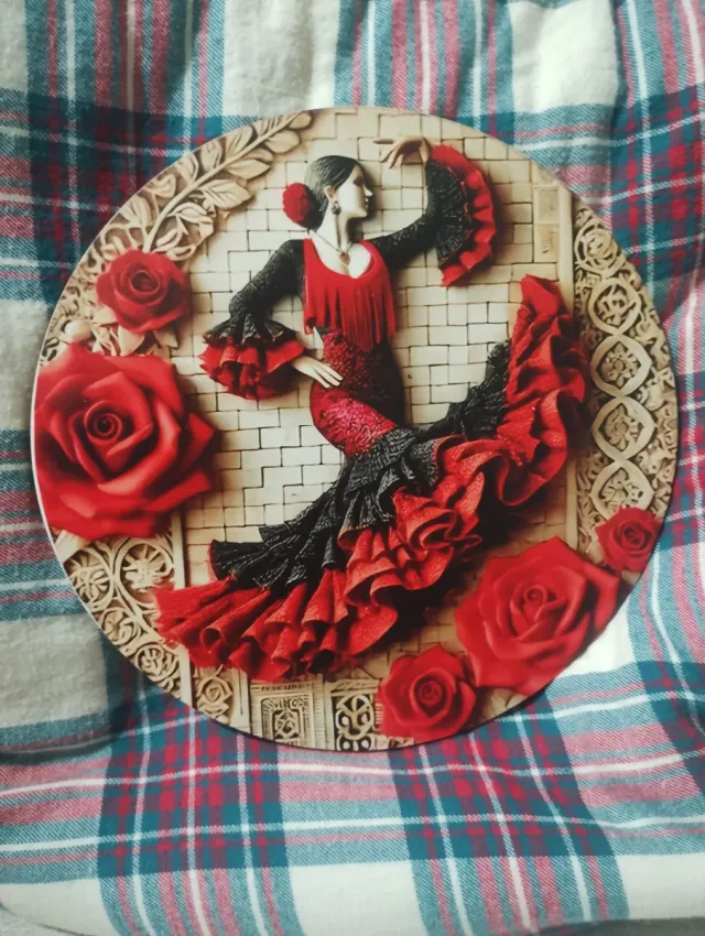 Decoración Flamenca Bailarina Sevillana