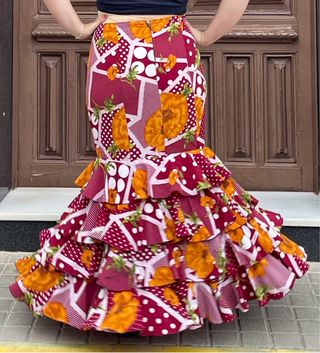 Falda flamenca  talla 46-48