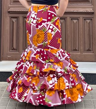 Falda flamenca  talla 46-48