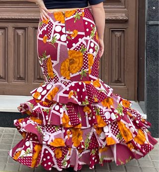 Falda flamenca  talla 46-48