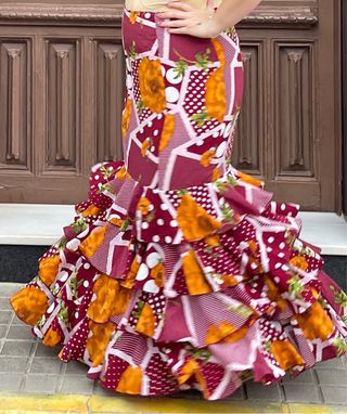 Falda flamenca  talla 46-48