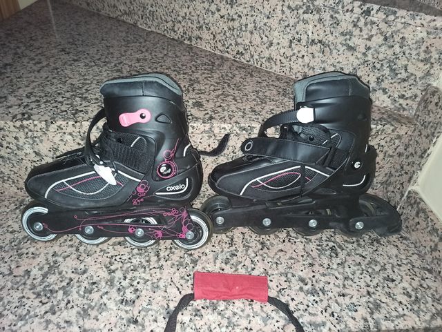 Patines en línea Oxelo Talla 38 Negros