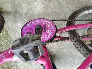 Bicicleta infantil rosa