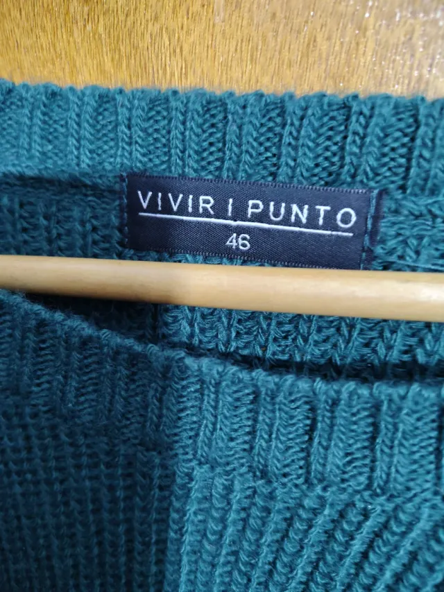 Maglietta VIVIR Y PUNTO verde punto