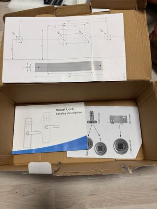 Cerradura Inteligente Negra