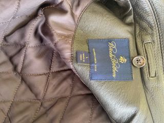 Chaqueta Cuero Brooks Brothers L