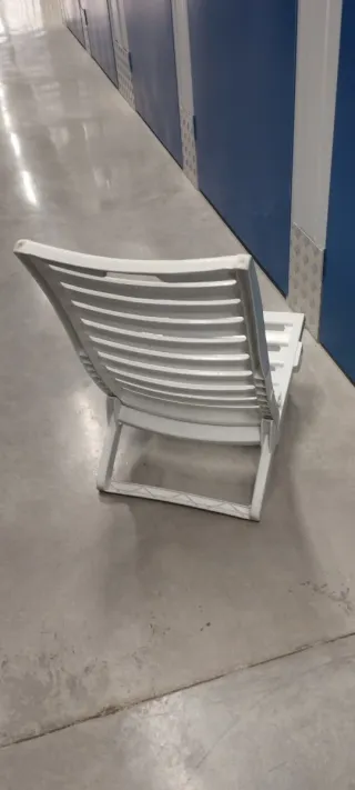 Silla plegable baja de jardín o playa