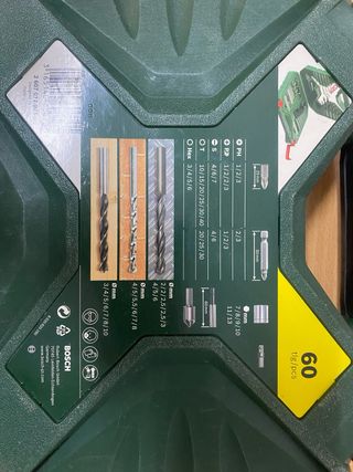 Maletín Bosch X60 - Set Brocas y Puntas