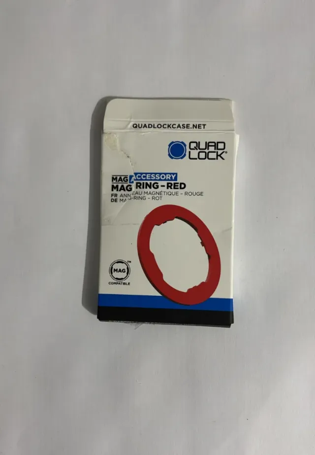 Anel MAG Ring Rojo RED Quad Lock