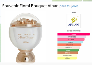 SOUVENIR FLORAL BOUQUET-AFNAN-PERFUMES ARABES