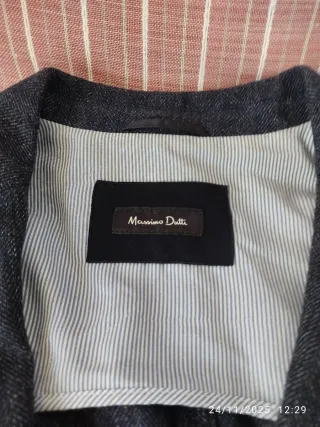 Americana Massimo Dutti azul