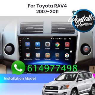 Radio Pantalla CARPLAY GPS USB para Toyota RAV4