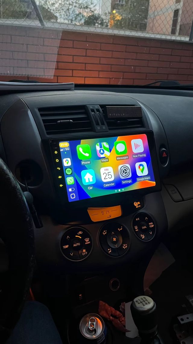 Radio Pantalla CARPLAY GPS USB para Toyota RAV4