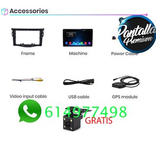 Radio Pantalla CARPLAY GPS USB para Toyota RAV4
