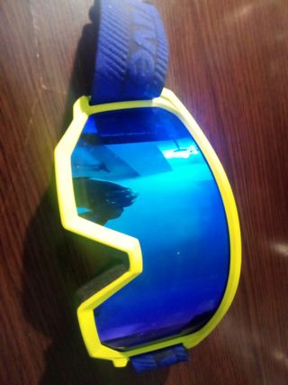 Gafas esquí/snowboard azul y amarillo
