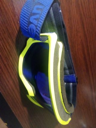 Gafas esquí/snowboard azul y amarillo
