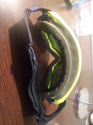 Gafas esquí/snowboard azul y amarillo