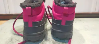 Botas de montaña niña rosa/morado