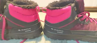 Botas de montaña niña rosa/morado