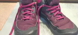 Botas de montaña niña rosa/morado