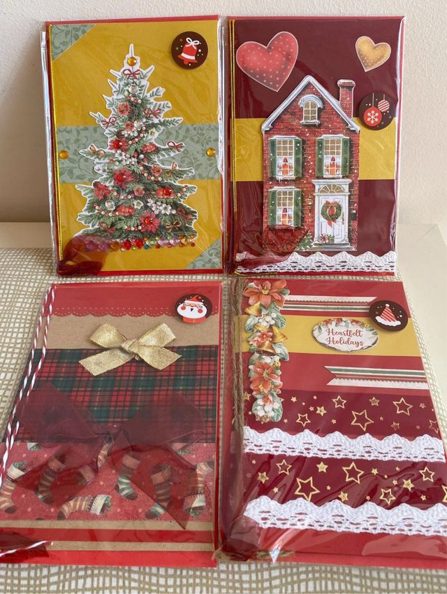 Tarjetas Navideñas Artesanales