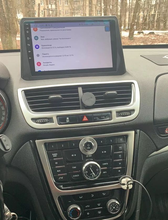 Radio pantalla CARPLAY GPS USB para Opel Mokka