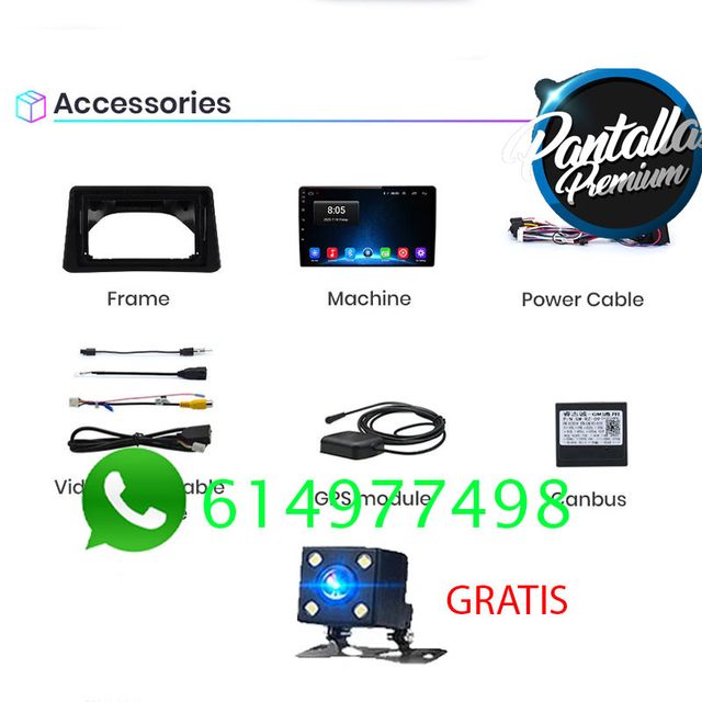 Radio pantalla CARPLAY GPS USB para Opel Mokka