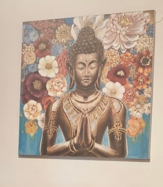 Mueble salón madera maciza 3 módulos