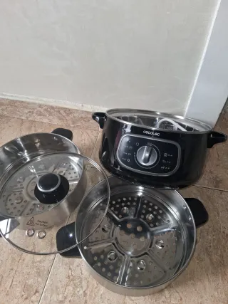 Vaporera Cecotec 2 Niveles