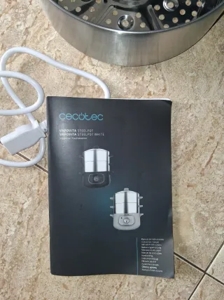 Vaporera Cecotec 2 Niveles