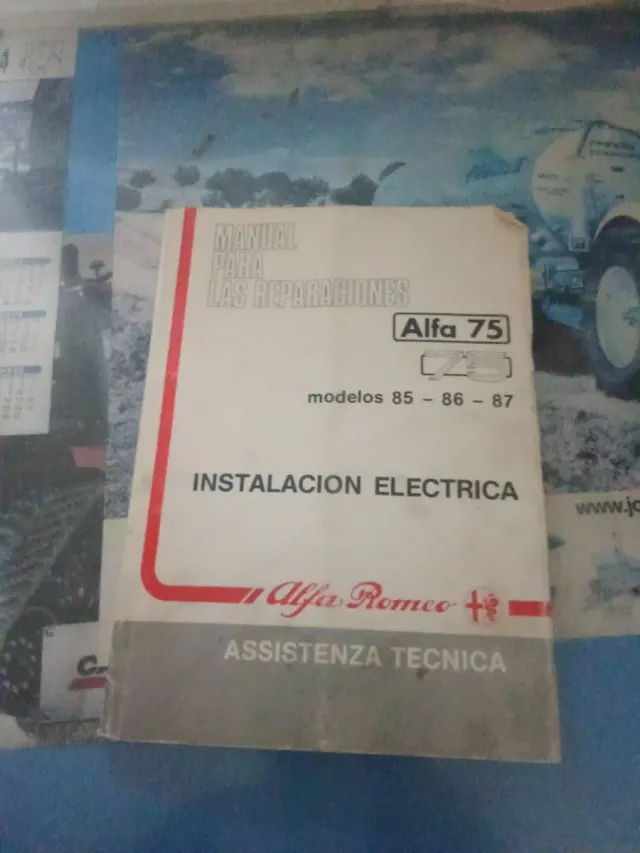 Manual de taller Alfa 75 Instalacion electrica