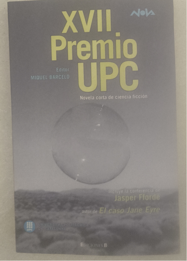 Premio UPC, recopilación de novelas cortas